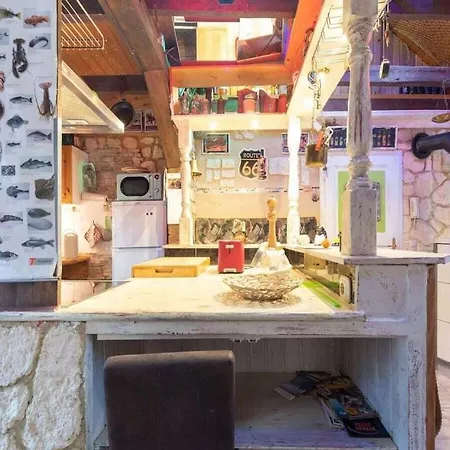 In With Open Fireplace